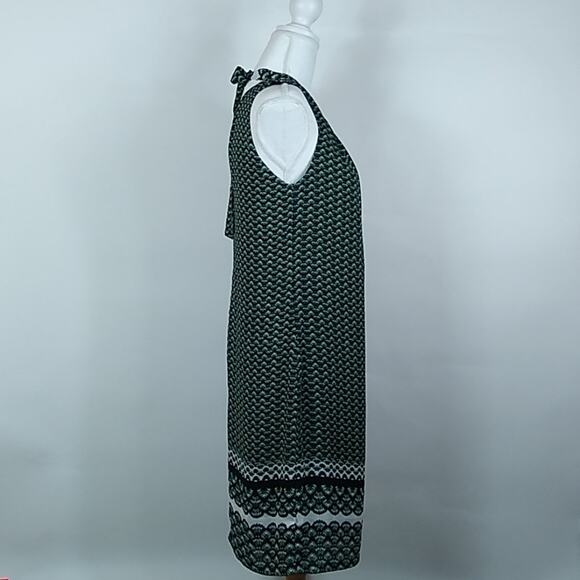 H&M Sleeveless Shift Dress Keyhole Bow Tie Back - Picture 4 of 11